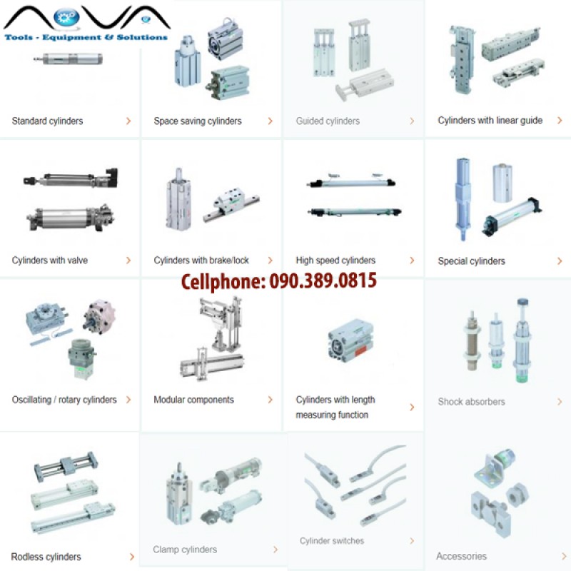 XY LANH KHÍ NÉN CKD - LOẠI TIÊU CHUẨN XY LANH KHÍ NÉN CKD - LOẠI TIÊU CHUẨN